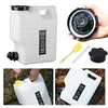 12L Camping Water Jug with Faucet Portable Water Tank for Vehicle Car Camping