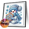 Snowman - Crystal Rhinestone Diamond Painting