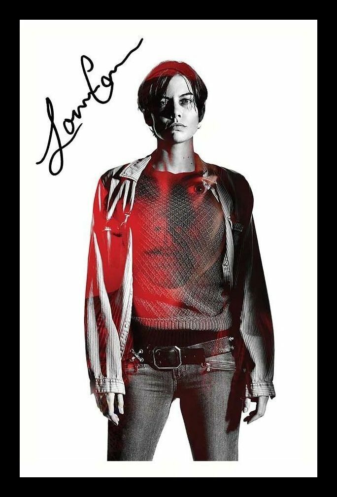 Lauren Cohan - The Walking Dead Autograph Signed & Framed Photo Poster painting 4