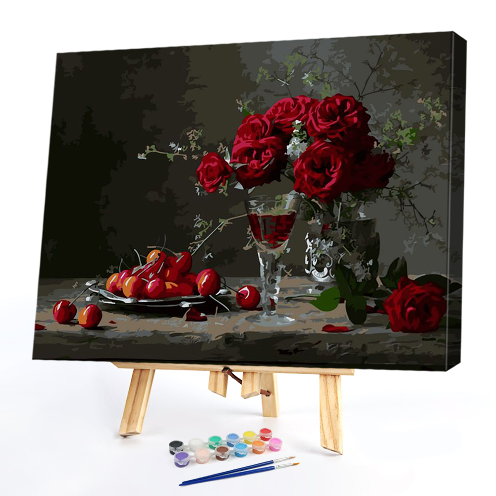 

40x50cm - Paint By Numbers Rose Fruit, 501 Original