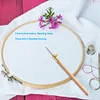 Brown Crochet Hook Handmade Craft French Tambour Hooks Household Sewing Supplies