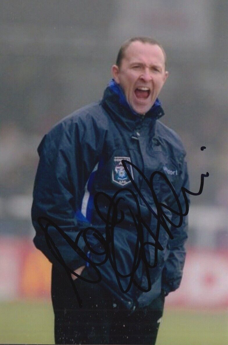 STEVE PARKIN HAND SIGNED 6X4 Photo Poster painting ROCHDALE FOOTBALL AUTOGRAPH