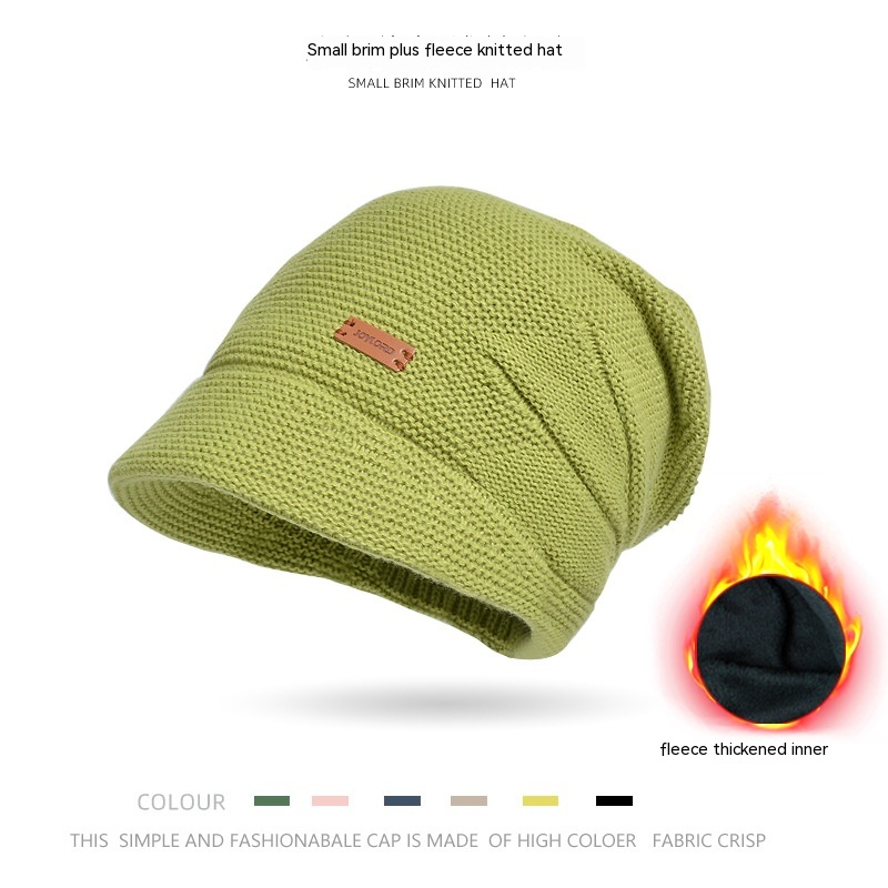 Mature Women Fleece-lined Pile Heap Cap