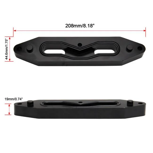 EGR Delete Kit w/Radiating Pipe Fit for Ford F-250 F-350 F-450 Super Duty 11-19 6.7L Powerstroke Diesel