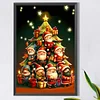 (40*60cm)Santa Claus Xmas Tree - Full Round Drill Diamond Painting