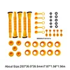 Gas Can Spout Replacement for Most 1/2/5/10 Gal Can(5 Set with 8MM Drill)