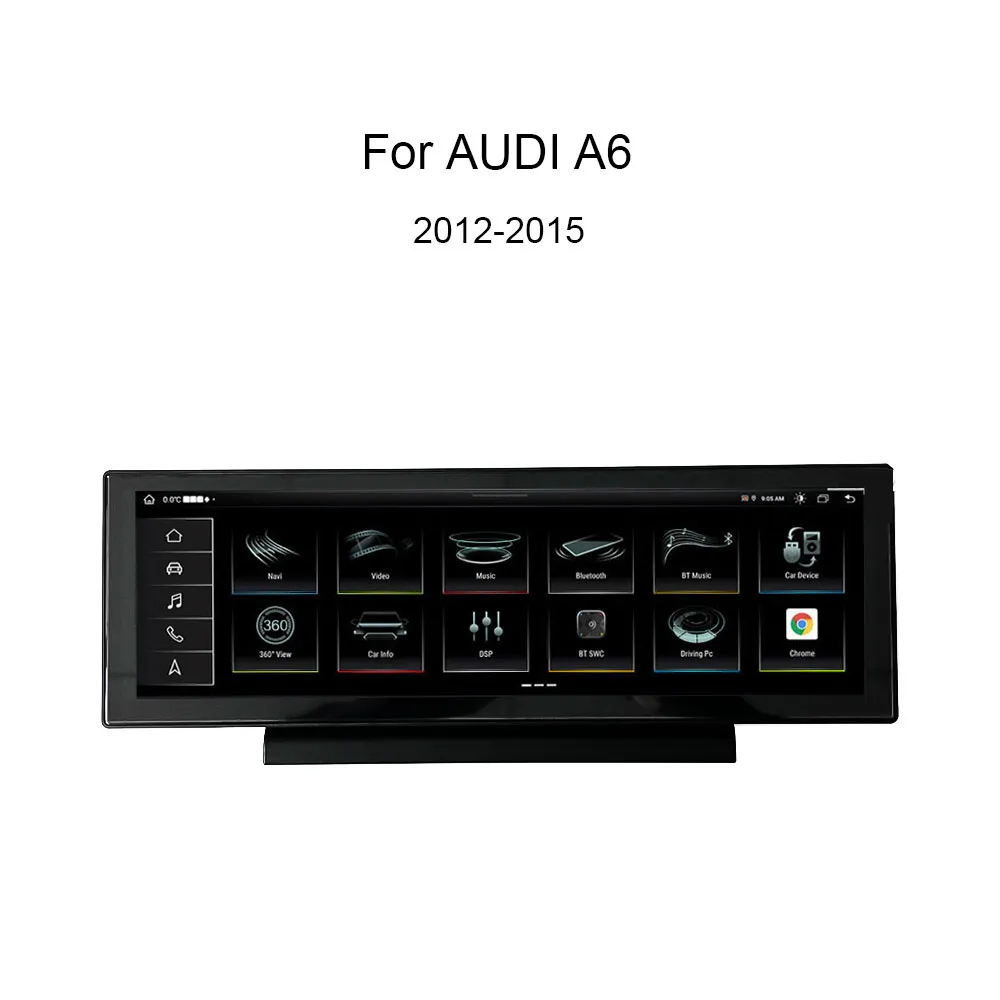 14,9 Zoll f&uuml;r AUDI A6 2012-2015 Jahr Apple CarPlay Android Auto Display Monitor Upgrade Autoradio Stereo
