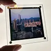 Crystal clear film reversal film holder magnetic pop-up storage box