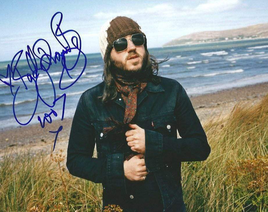 Badly Drawn Boy AUTHENTIC INDIE SINGER autograph, In-Person signed Photo Poster painting