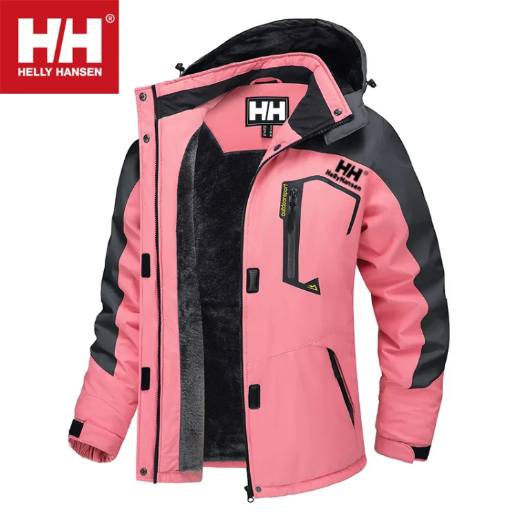 Ciepła wodoodporna i wiatroszczelna kurtka zimowa Helly Hansen 2024 dla kobiet