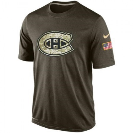 Men's Montreal Canadiens Salute To Service  Dri-FIT T-Shirt