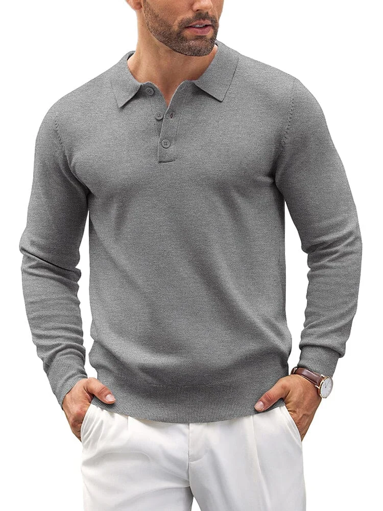 Casual Knit Polo Shirts (US Only) QueenFunky