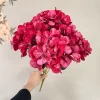 Artificial 5 Stems Silk Hydrangea Flower Bunch