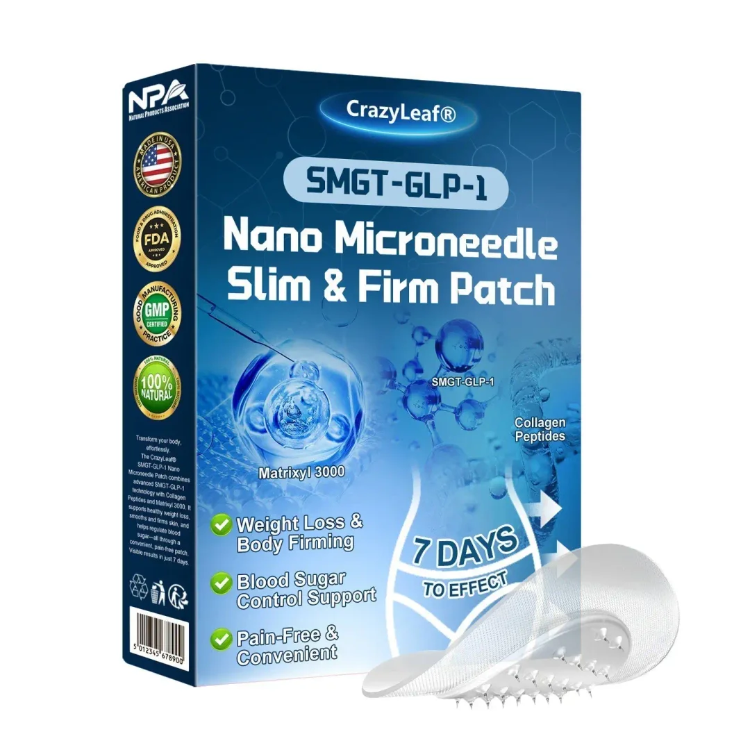 	CrazyLeaf&reg; SMGT-GLP-1 Nano Microneedle Patch
