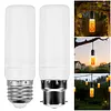 2 Pcs LED Flame Light Bulb 5W Flickering Light Bulbs 4 Lighting Modes Decorative Flame Lamp for Bedroom Living Room Gardens Parties