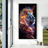 Diamond Painting -Full Round Drill Lion(70*40 CM)
