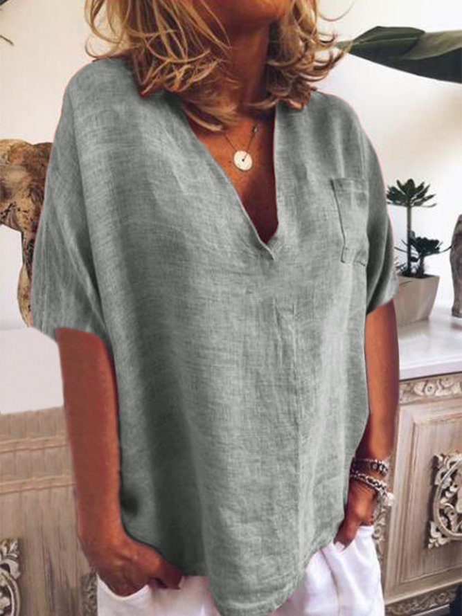 Casual Short Sleeve Shirts & Tops