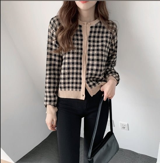 New Oversize Women Sweaters Autumn Vintage Cardigans Loose Winter sweater women Knitted plus size women cardigan knit