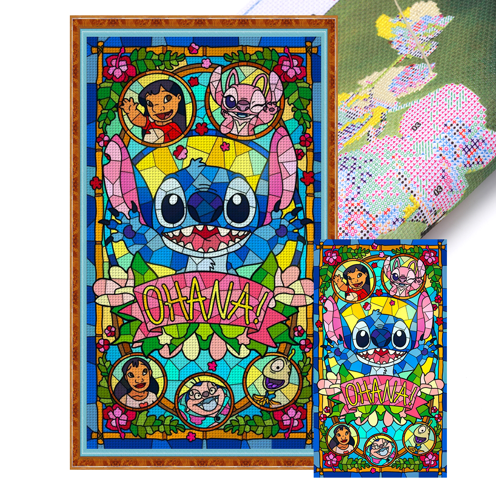 Stitch Full 11CT Pre-stamped Canvas(40*70cm) Cross Stitch