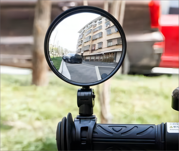 Electric scooter rearview mirror