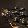 Sailing boat puzzle building blocks assembly model retro pirate ship handmade DIY creative desktop ornaments