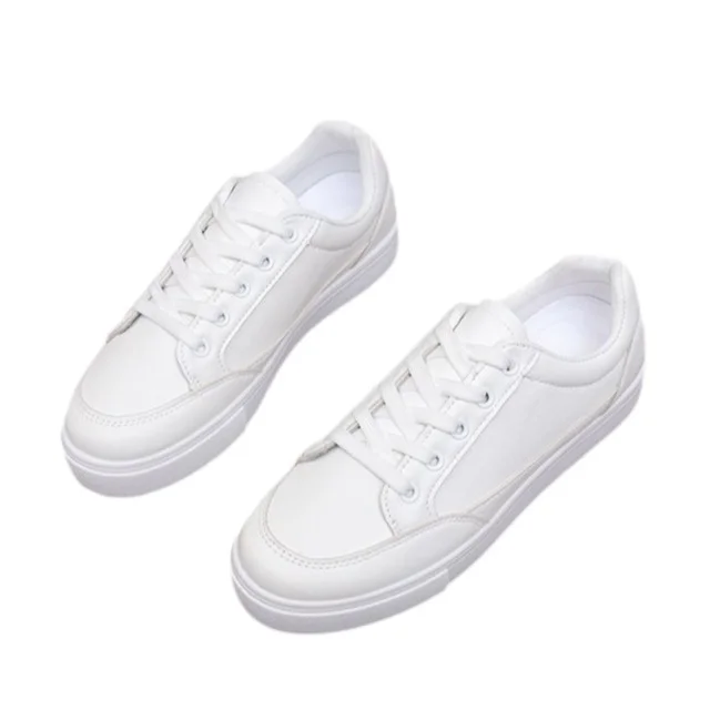 Churchf Churchf Color Low Top Small White Shoes Female 2024 Spring And Autumn Korean Edition Students Round Head Tie Belt Board Shoes Casual Sports Flat Single Shoes