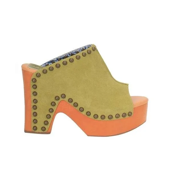 Women'S Fashion Retro Western Style Block Heel Sandals