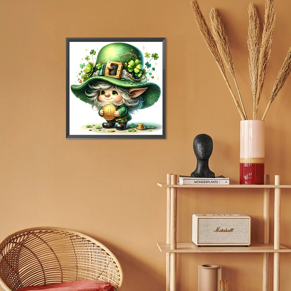 Full Round Diamond Painting 30*30cm - St. Patrick'S Day