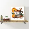 12pcs Christmas Drinks-11CT Stamped Cross Stitch Set 12.5*12.5cm/4.92*4.92in tapestrymarket