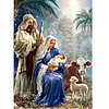 Diamond Painting-DIY Full Round Drill Birth of Jesus
