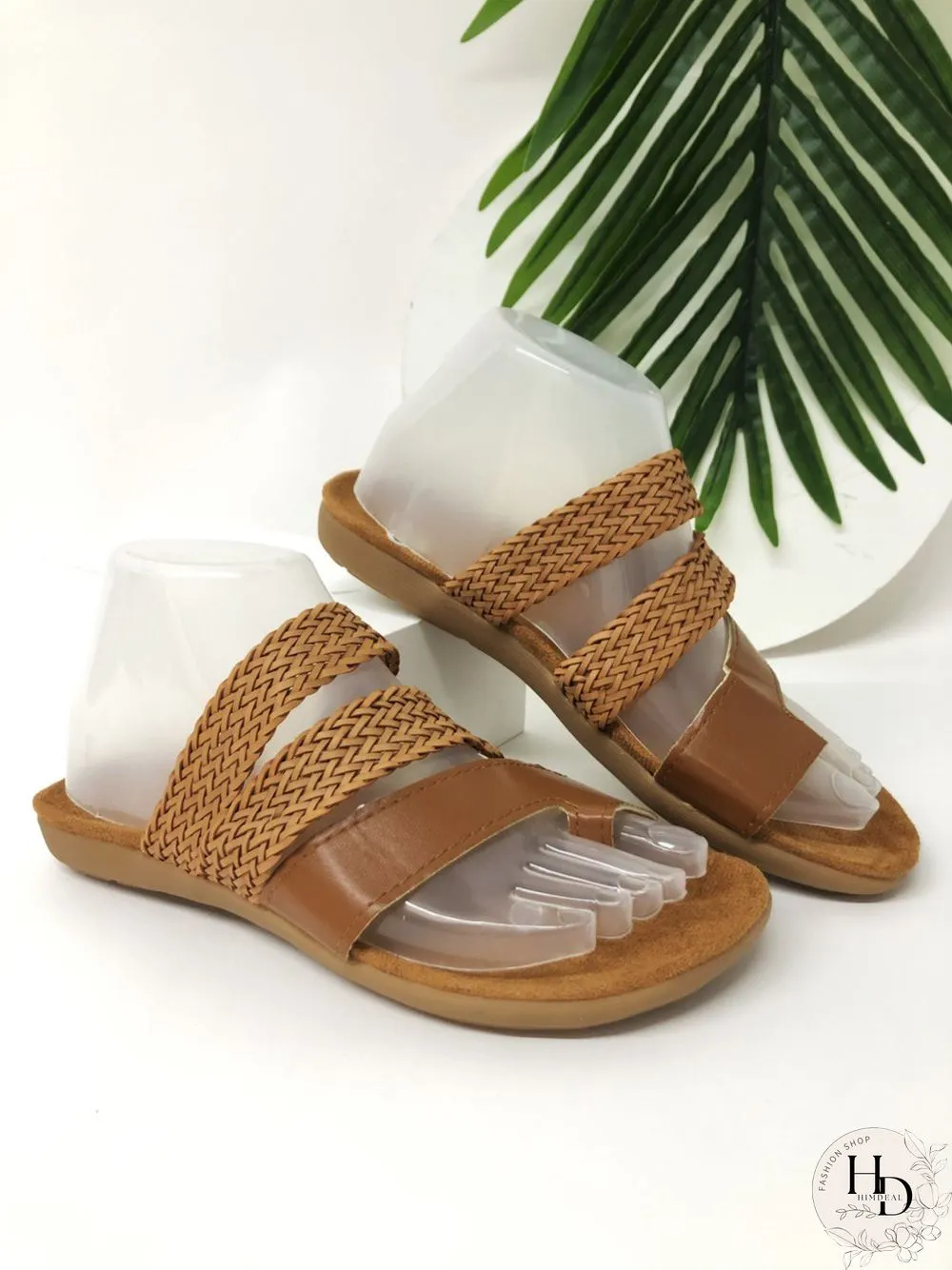 Bohemian Braided Vintage Slippers