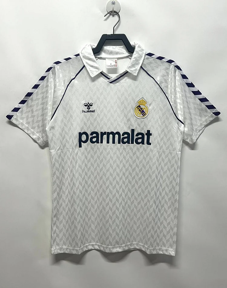 1986-87 Real Madrid Home Retro Jersey