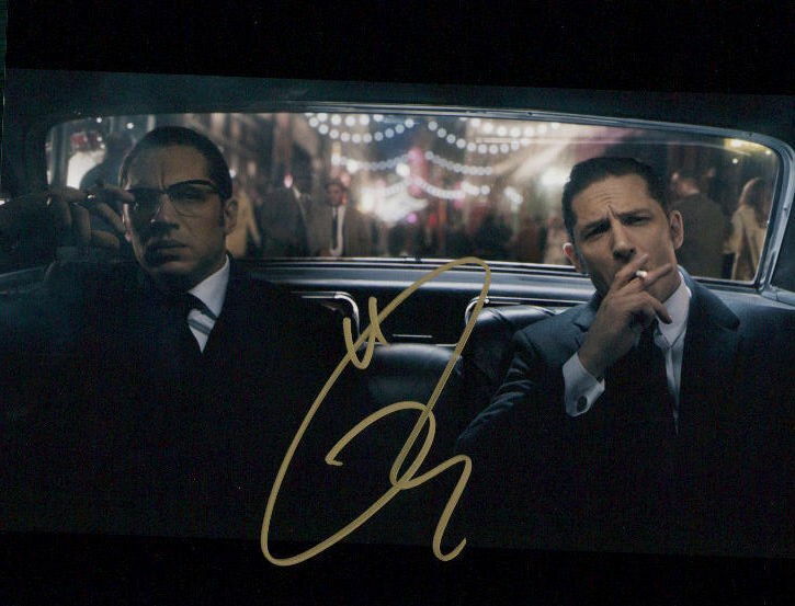 Tom Hardy (Legend) signed 8X10 Photo Poster painting