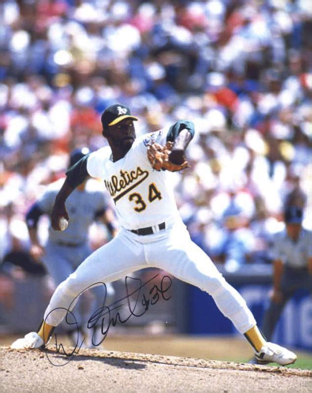 Dave Stewart authentic signed baseball 8x10 Photo Poster painting W/Cert Autographed (A0104)