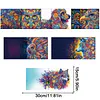 6pcs Diamond Painting Mandala Flowers and Animals Greeting Card Kits with Envelopes for Family Friend Gifts