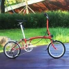 Three-fold 9-speed Ultra-light Portable Retro Bicycle