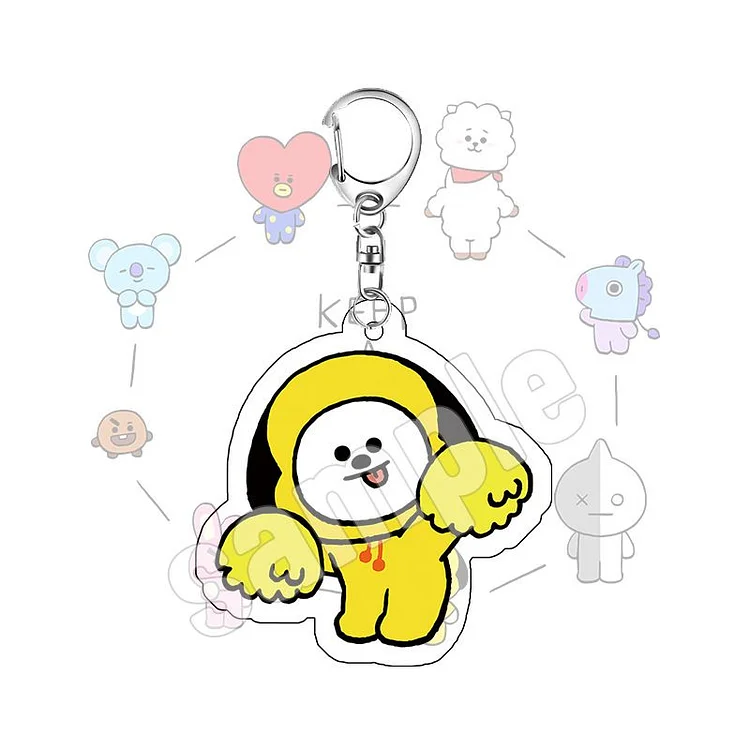BT21 A Day In The Life Series Acrylic Keychain