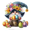 (US Only)2D Flat Print Easter Goblin DIY Table Top Diamond Painting Ornament Kits