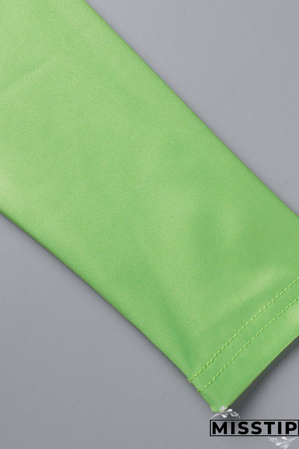 Fluorescent Green Casual Sportswear Print Patchwork Zipper Collar Long Sleeve Two Pieces