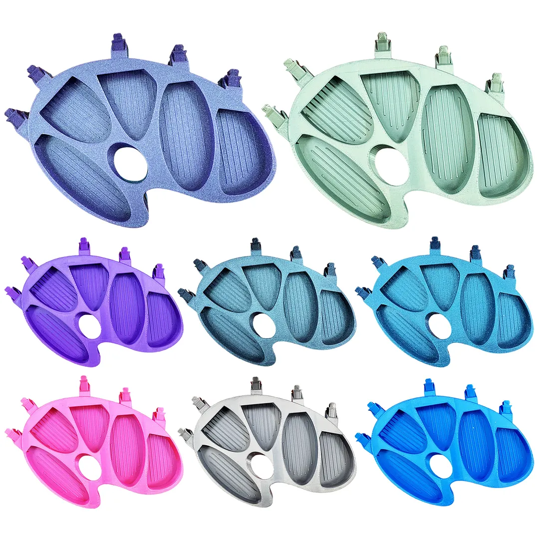 Elephant Paw Diamond Art Painting Bead Sorting Tray Auto-align Diamond Art Accessories Trays with Stoppers Accessories and Tools for DIY Crafts