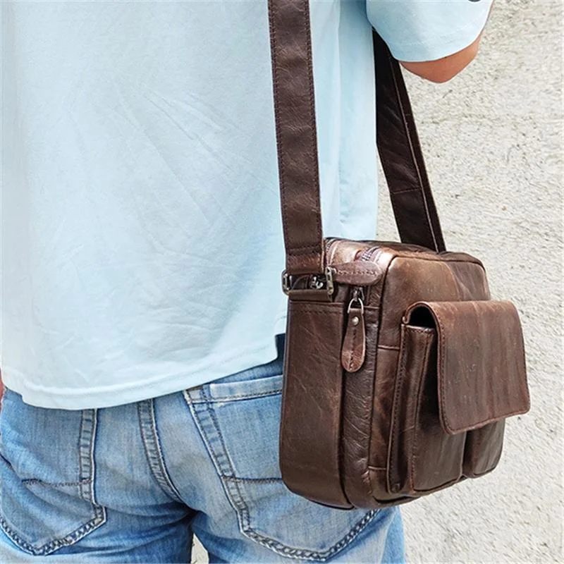 Mens Vintage Soft Comfy Hipster Messenger Bags