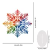 DIY Snowflake Diamond Painting Acrylic Desktop Ornaments