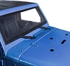 AMK 313mm RC Crawler Body 4 Door Wheelbase Jeep Wrangler JK Rubicon Body for 1/10 Scale RC Body Jeep Shell Hard Body Shell Kit Axial SCX10 90046 90047 RGT EX86100(Blue)