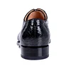 Handcrafted Genuine Alligator Leather Men&rsquo;s Classic Wholecut Oxford Shoes