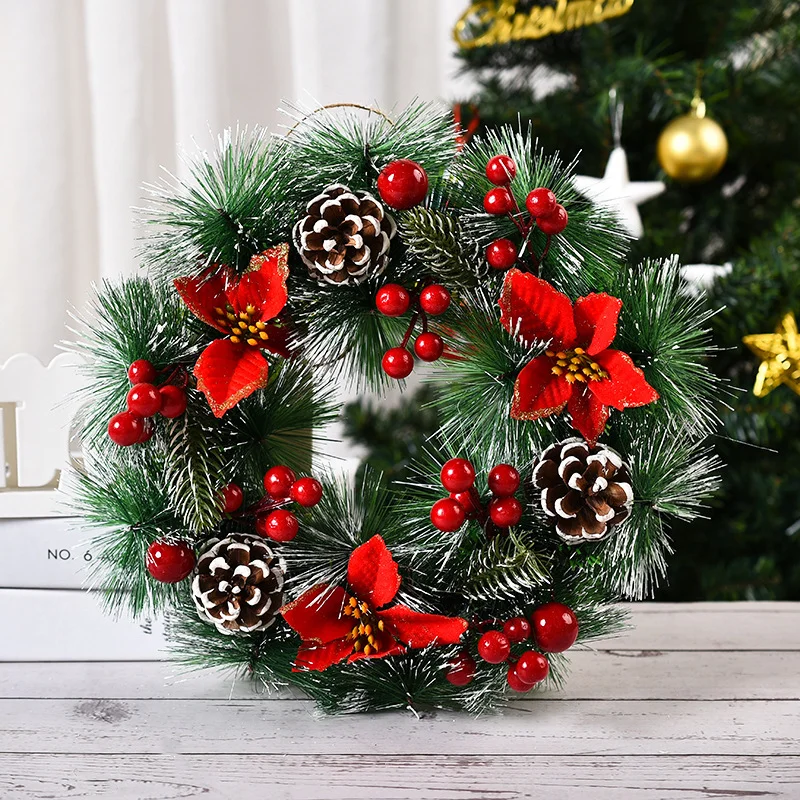 Christmas Wreath Hanging Ornaments | IFYHOME