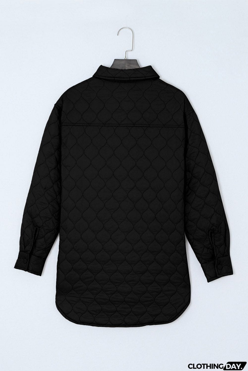 Snap Down Collared Winter Coat