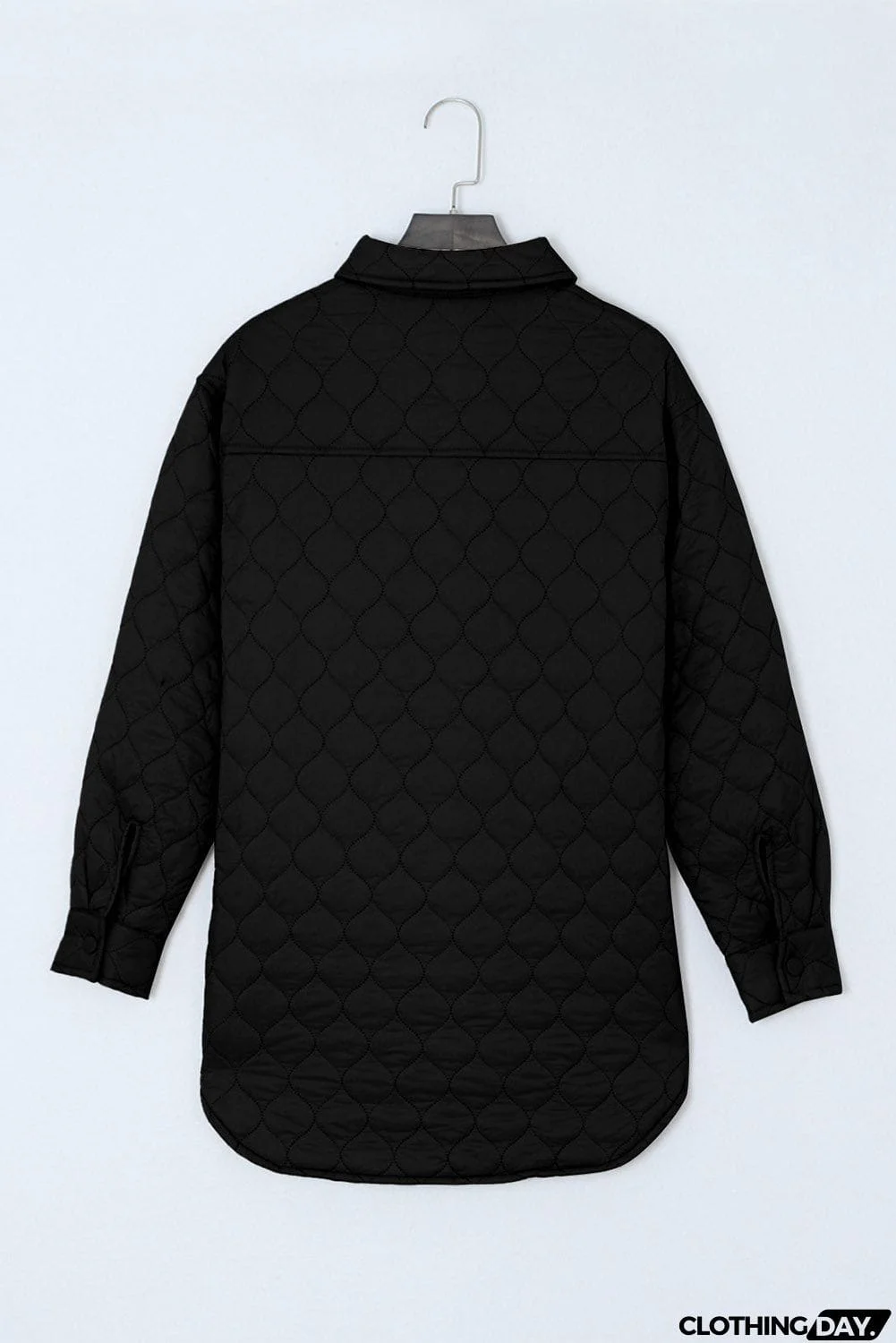 Snap Down Collared Winter Coat