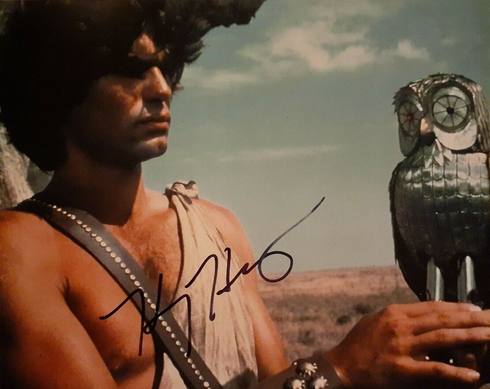 Harry Hamlin signed 8x10