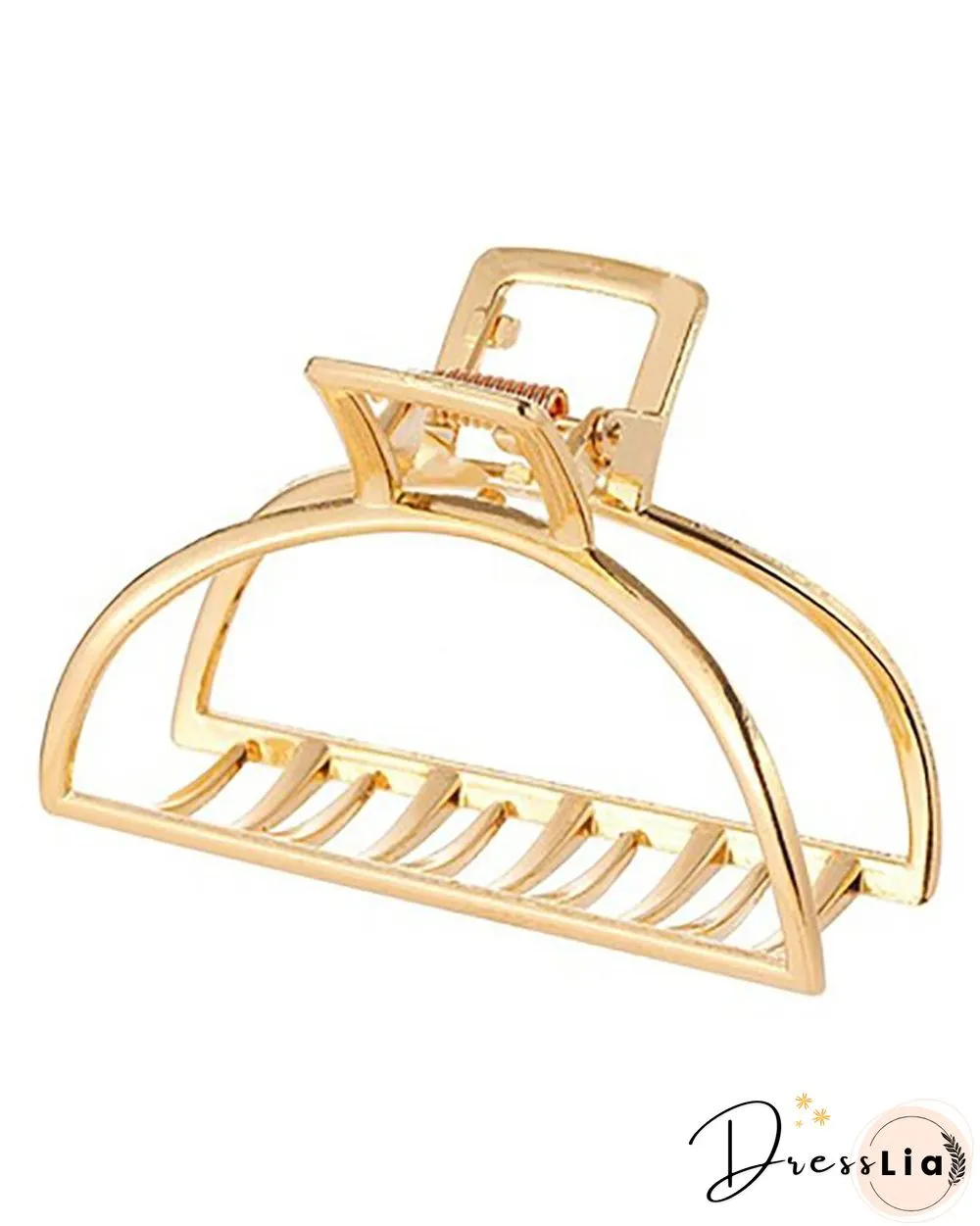 1PCS Metal Round Shaped Hair Claw