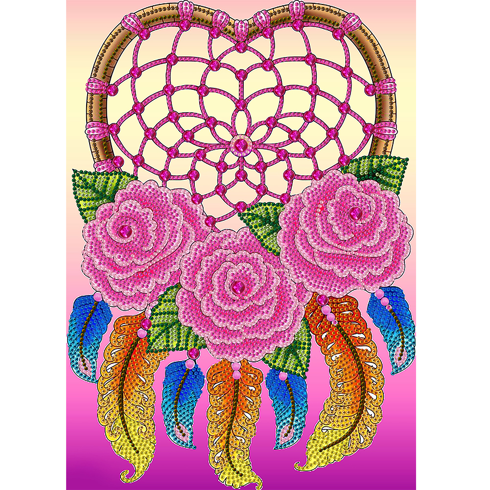 

Love Dreamcatcher - Special Shaped Diamond Painting - 30*40CM, 501 Original